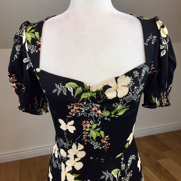 Reformation Lacey Midi Dress in Isabella - Picture 5 of 8